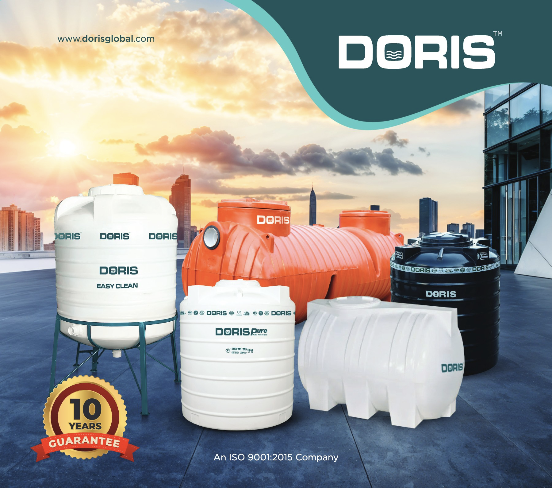 DORIS water tank range
